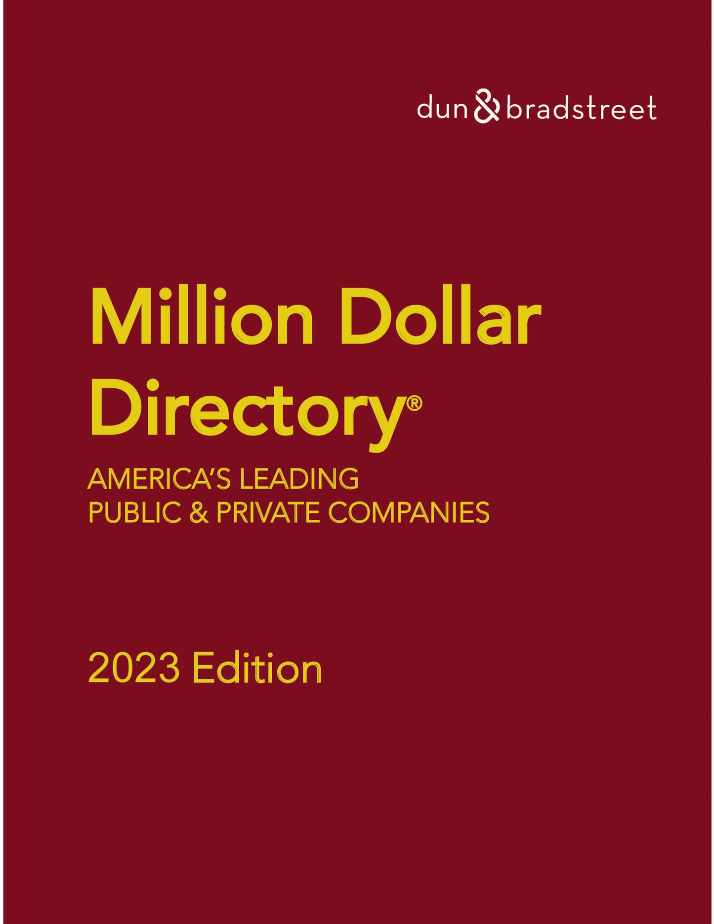 Million Dollar Directory Series